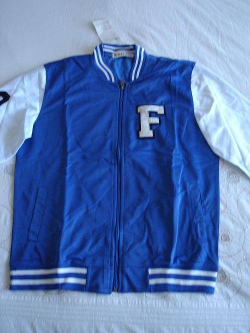 **Cute & Funky Ladies Base Ball Style Jackets***BLUE/WHITE***L, XL ONLY***BRAND NEW***