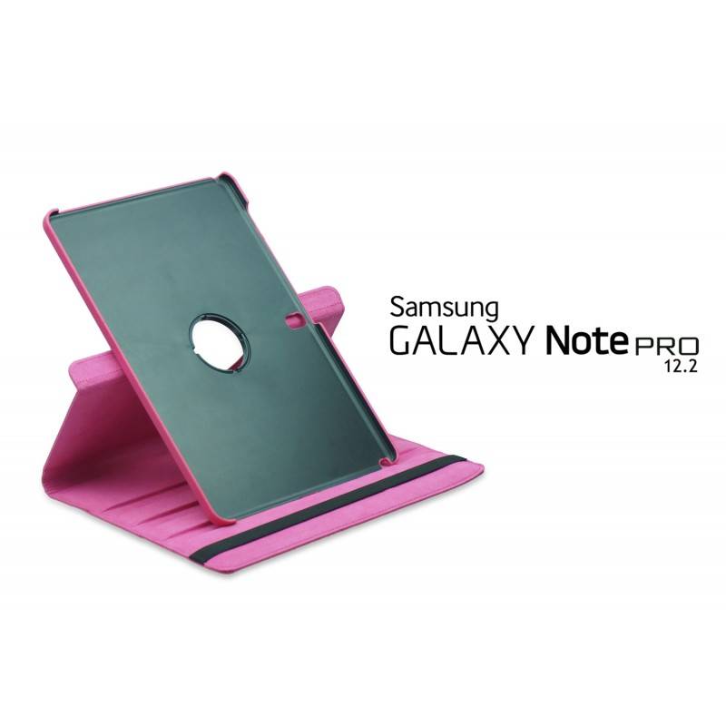 ***Samsung Galaxy TAB PRO 12.2 Rotating PU Leather Stand Cover***BLACK, PINK, PURPLE ONLY***