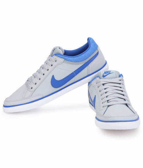 **ORIGINAL MENS NIKE CAPRI III SNEAKERS**GREY/BLUE**SIZE 11**BRAND NEW**LAST ONE AVAIL**