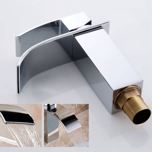 ***STUNNING***Italian Curve Design Square Bathroom Faucet Tap ***BRAND NEW***