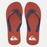 Original Mens Quiksilver Flip Flops - UK 8 Red/Blue - Brand New - R70 Courier shipping