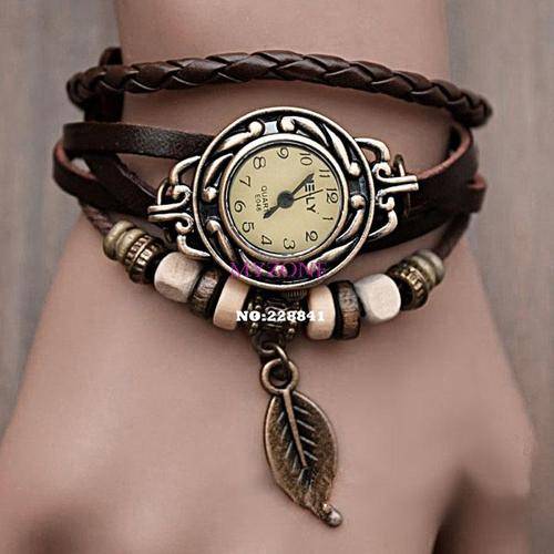 Bohemian Leather Watch - Brown