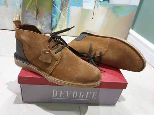 Men Devogue Brown Boot Vellies. SA size 10.