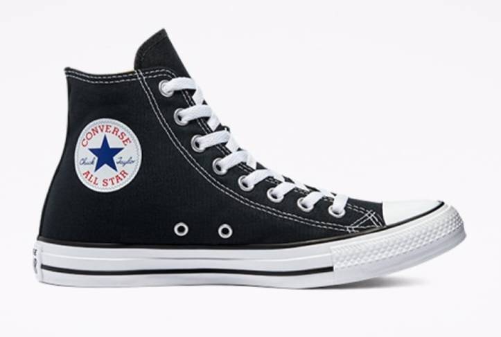 Black Chuck Taylor All Star. Size 6.
