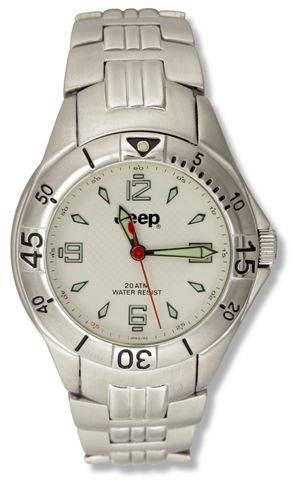 *BRAND NEW & GENIUNE* JEEP GENTS 50M WATER RESISTANT WITH DATE WATCH