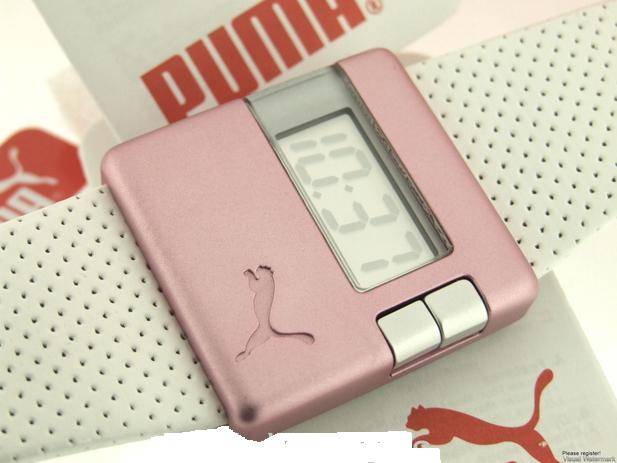 *BRAND NEW & GENIUNE* PUMA Ladies Pink Sirius Digital Watch + PUMA Keyring