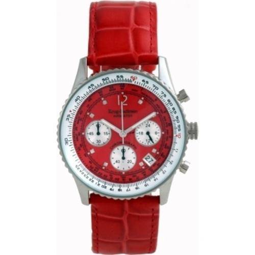 **BNWT** **GENIUNE** - Krug Baumen Mens Airmaster 8 Diamond Red Watch