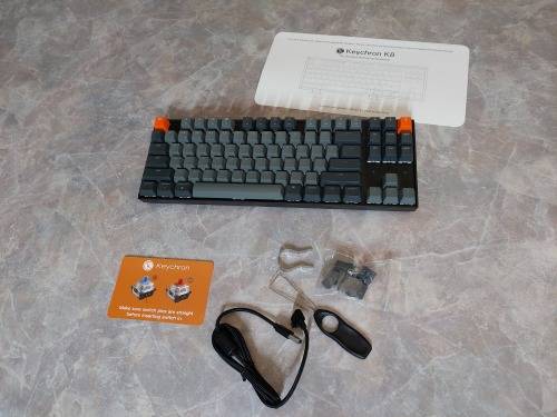 Keychron K8 wireless mechanical keyboard Windows and Mac OS