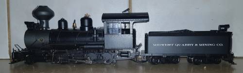 Bachmann Spectrum #25961 On30 DCC Equipped 2-8-0 Baldwin Outside Frame Consolidation