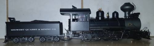Bachmann Spectrum #25961 On30 DCC Equipped 2-8-0 Baldwin Outside Frame Consolidation