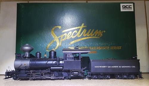 Bachmann Spectrum #25961 On30 DCC Equipped 2-8-0 Baldwin Outside Frame Consolidation