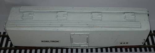 HO SAR/SAS South African Railways Refrigerator Wagon