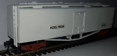 HO SAR/SAS South African Railways Refrigerator Wagon