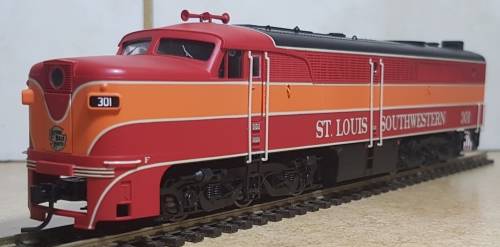 Proto 2000 HO PA 21671 Alco Diesel Locomotive SP St Louis Southwestern #301 DCC Ready