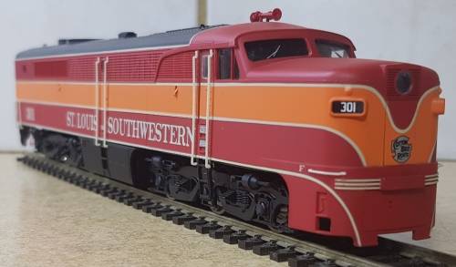 Proto 2000 HO PA 21671 Alco Diesel Locomotive SP St Louis Southwestern #301 DCC Ready
