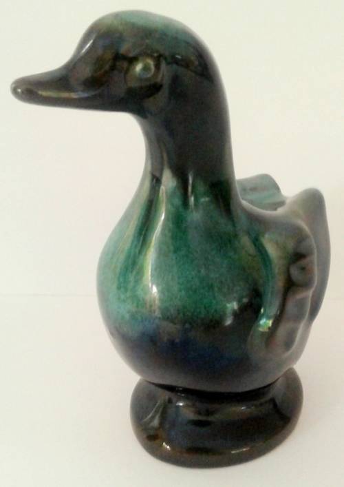 Vintage Canadian Mountain Pottery Duck - Perfect Condition