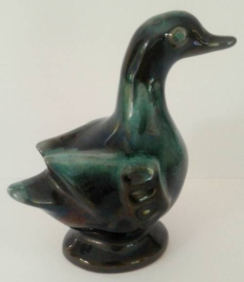 Vintage Canadian Mountain Pottery Duck - Perfect Condition