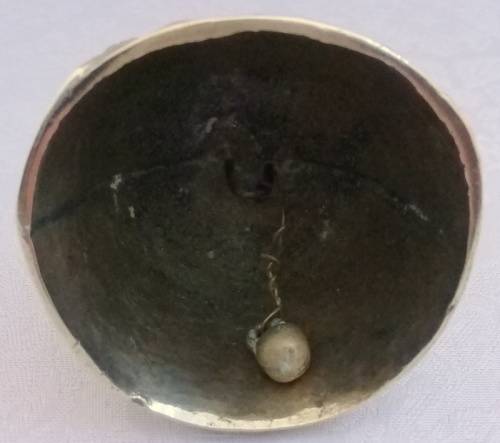 Vintage Brass bell or victorian woman figurine - wonderful piece