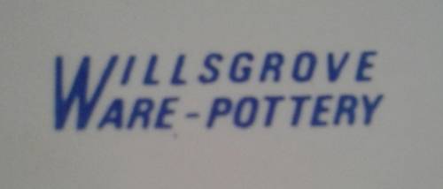 WILLSGROVE WARE POTTERY - Cries of London Primroses - Yellow Primroses