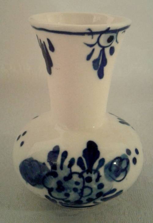 Small Vintage Delft Vase