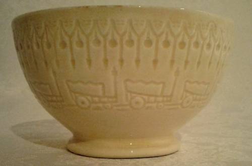 1949 S.V.K - UWB Voortrekker Monument Commemorative bowl - Made by Crown Devon