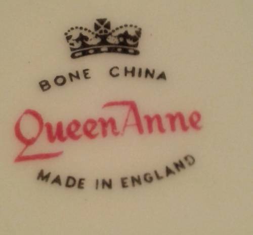 Vintage Queen Anne Trio - Yellow Roses with Gold Edging