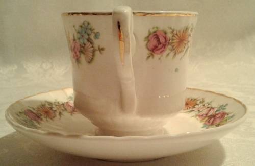 Charming Vintage Mayfair Duo - Bone China Made in England