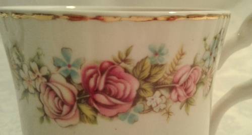 Charming Vintage Mayfair Duo - Bone China Made in England