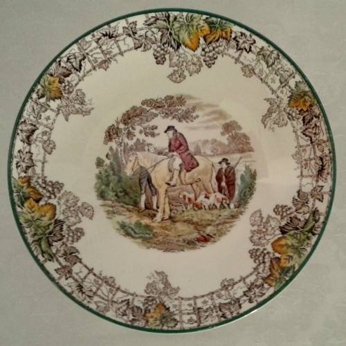 Unique Art Deco Oversized Tea Cup and Saucer Copeland - Spode's  Byron