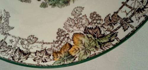 Unique Art Deco Oversized Tea Cup and Saucer Copeland - Spode's  Byron