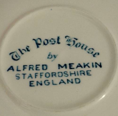 Stunning Duo - The Post Office - Alfred Meakin, Staffordshire, England