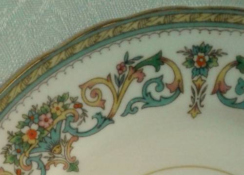 Vintage Aynsley Henley Breakfast Plate