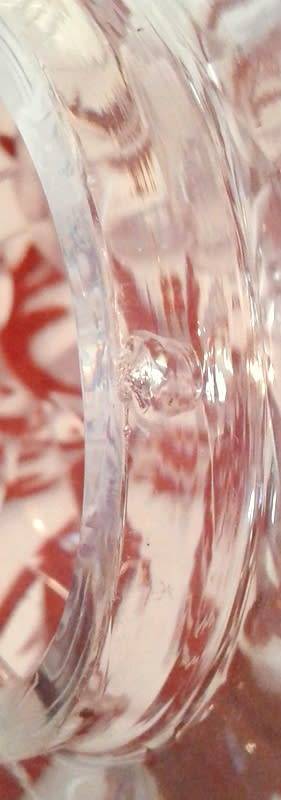 Magnificent Rose Cut Crystal Lamp (please read description)