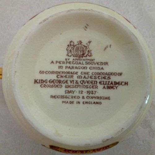 Their Majesties  George VI & Queen Elizabeth 1937 Crowned in Westminster Abbey May 12 1937