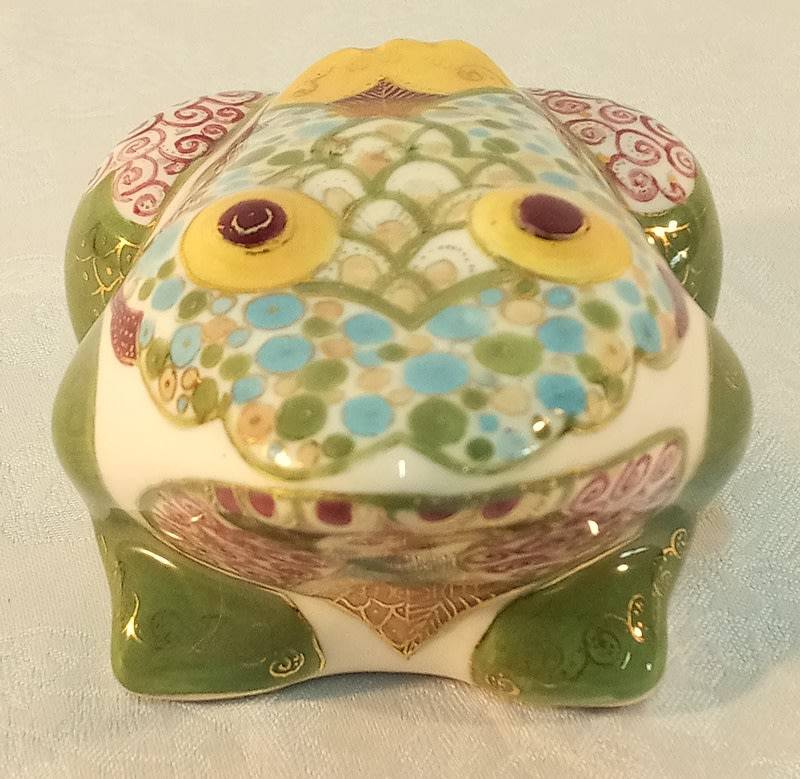 Colourful Frog ornament  Zimbabwean  Origin