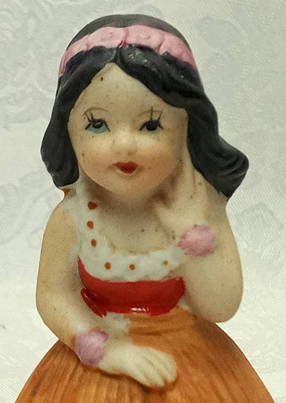 Vintage Polynesian Girl Bell.