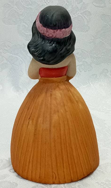 Vintage Polynesian Girl Bell.