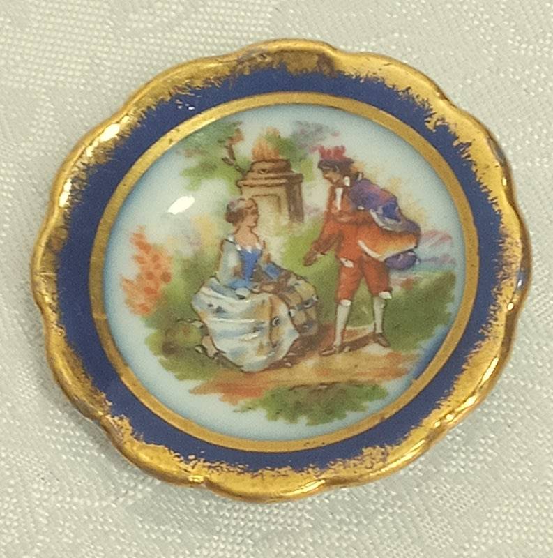 Miniature Limoges Jug & Plate