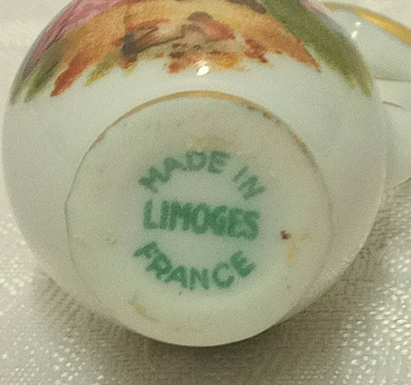 Miniature Limoges Jug & Plate