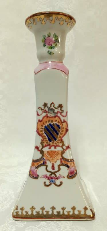 Pair of Gorgeous Vintage Porcelain Candle holders