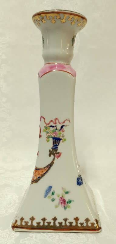 Pair of Gorgeous Vintage Porcelain Candle holders