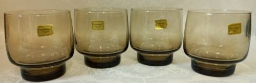 1970s  Luminarc France Tivoli  Bar Glasses