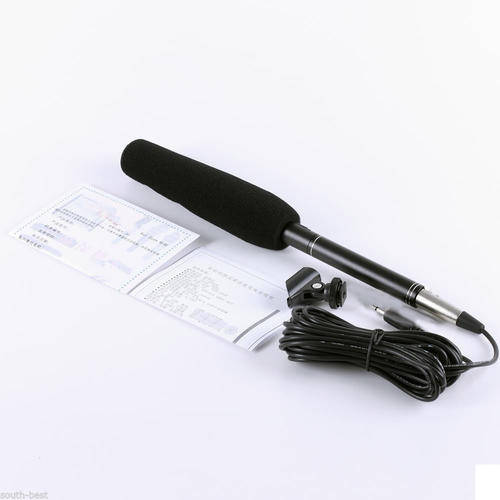 Pro Condenser Interview broadcasting Microphone super uni-directional Camera Mic