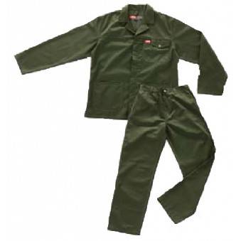 ACID RESISTANT CONTI  SUITS BOTTLE GREEN  (S,M)