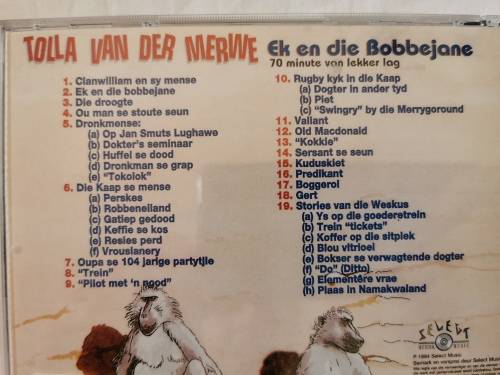 Tolla van der Merwe - Ek en die Bobbejane