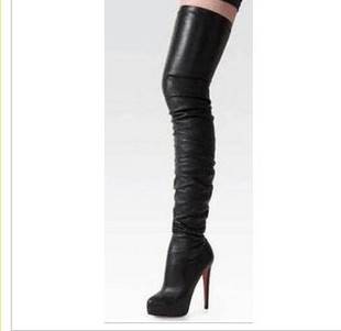 !!!! LIMITED !!!! Sexy Thigh High Boots in Black / Brown