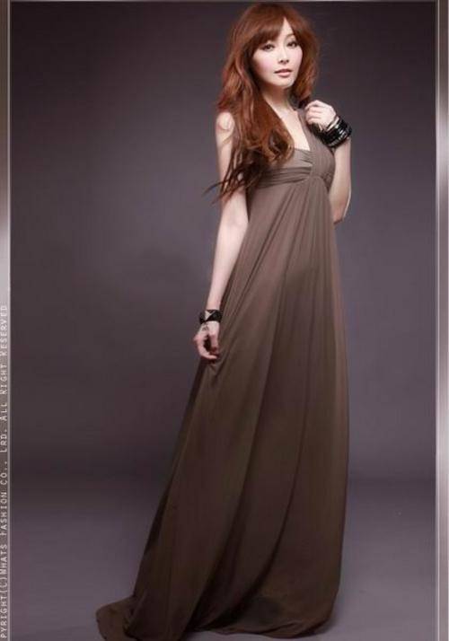 Day or Evening Long Fashion Dress