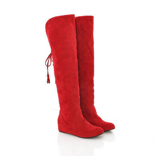 ***Very Tall Boots in Red*** ( Size 2 - 8 )