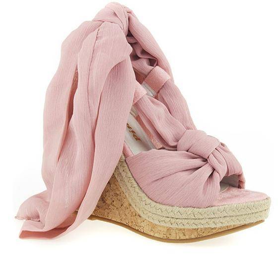 !! NEW !! Wrapping Wedges in Pink ( Size 2.5 - 6 )