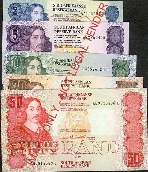 CL Stals First Issue Set of Banknotes unc cobdition